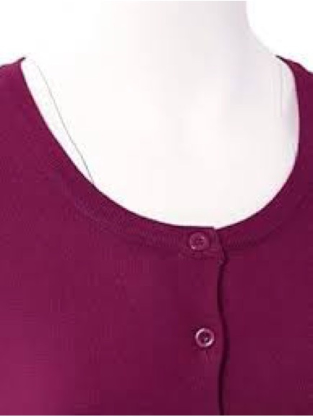 Paloma SP Crewneck Top in Deep Plum - Picture 2 of 7